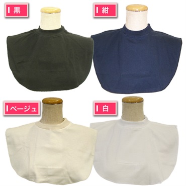 T-シャツタイプ　エプロン　黒　_1枚