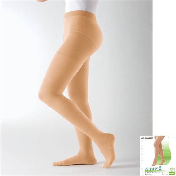 アンシルク2パンティストッキング　SS　ライトブラウン　_1足