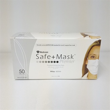メディコム　セーフマスクプレミア　ホワイト　50枚入　_1箱