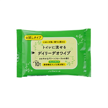 デイリーデオワイプお試しタイプ10枚入　_1個
