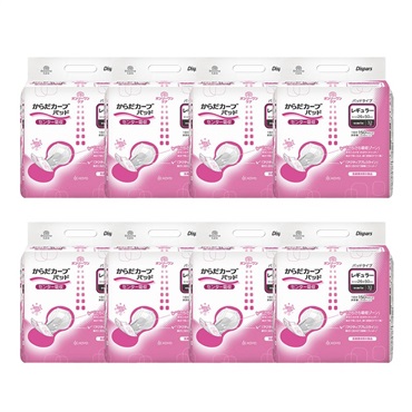 オンリーワンケア　からだカーブパッドレギュラー　32枚×8袋　_1ケース