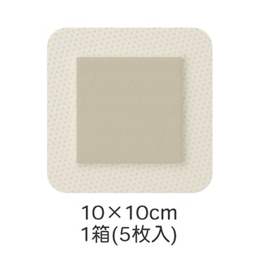 メピレックスボーダーAg　10×10cm　5枚　_1箱