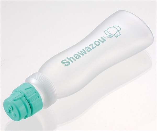 洗浄用ボトル　シャワぞうグリーン　450ml　_1個