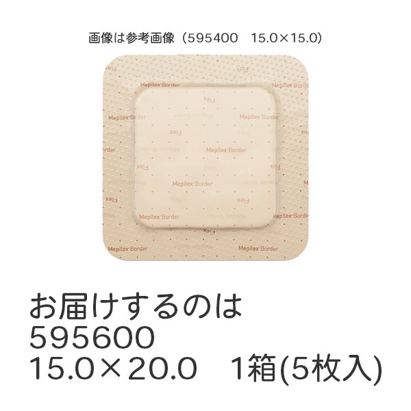 メピレックスボーダーフレックス　15.0×20.0　5枚入　_1箱