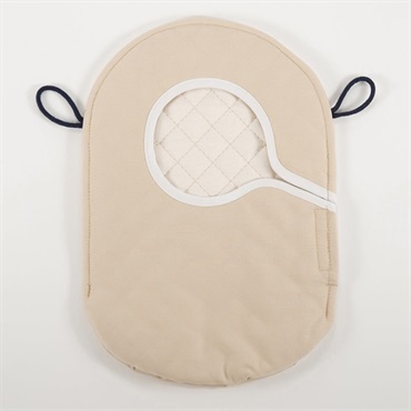 防音パウチカバー　しずか　ベージュ　_1枚