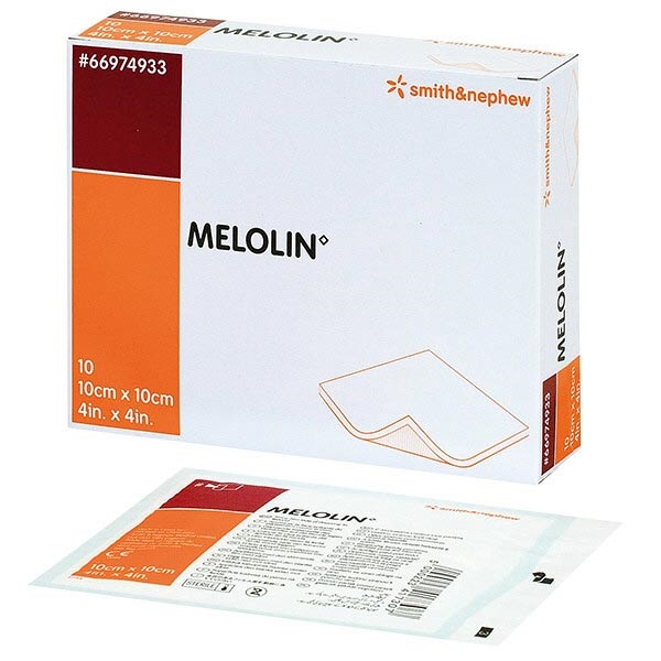 メロリン滅菌　10cm×10cm　10枚入　_1箱