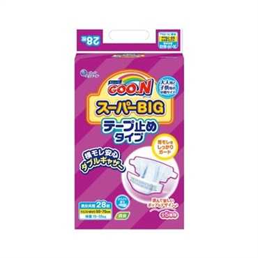 グーン　スーパーBIGテープタイプ　28枚入　_1袋