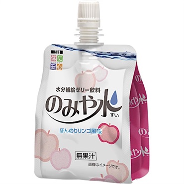 のみや水　ほんのりリンゴ風味　150g×36パック　_1箱