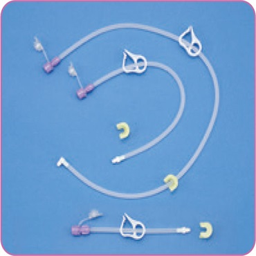 エンドビブボタンⅡ ENFit用ボーラス投与セット  15cm  5本入　M0059060　_1箱