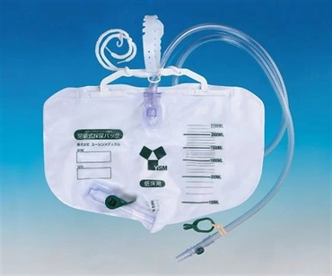 ユーシン採尿バッグ（低床用）2300ml　10枚入　_1箱